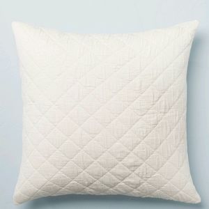 Hearth & Hand With Magnolia Euro Diamond Stripe Matelasse Pillow Sham